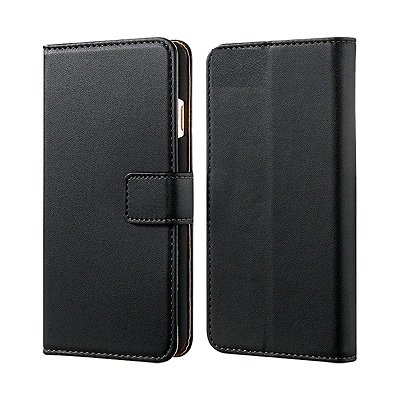 Capa Moto G8 Play Moto One Macro - Carteira Preta