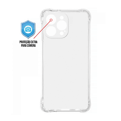 Capa iPhone 12 Pro Max - Silicone AntiShock Transparente