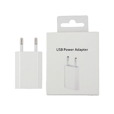 Carregador de Tomada USB 1 Saída 5W Power Adapter