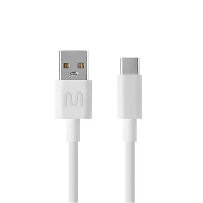 Cabo Tipo C para USB Blindado 2A 2m Branco WI437 - Multilaser