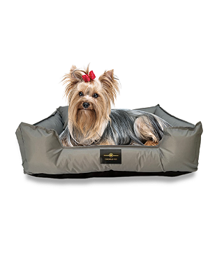 Cama Pet Cachorro & Gato - Impermeável- Nylon- M- Cinza