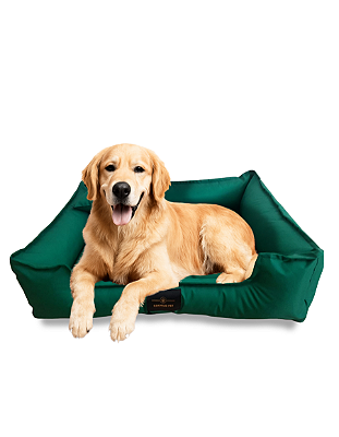 Cama Pet Cachorro & Gato - Impermeável- Nylon- XG- Verde-Bandeira