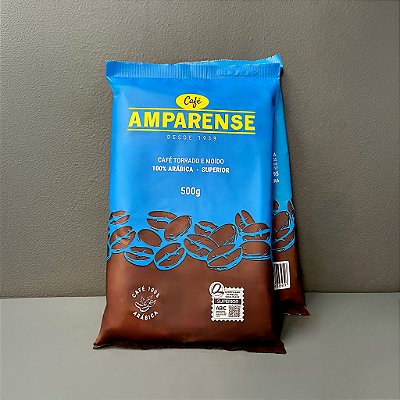 Café Amparense - Superior - Torrado e Moído - 500g