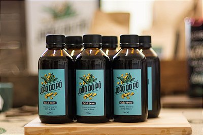 Cold Brew João do Pó - 200ml - kit com 6 garrafas