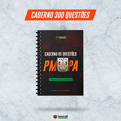 Caderno com mais de 300 Questões - Legislação Extravagante para Concursos  Públicos - Loja Monster Concursos