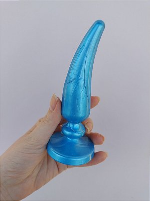 Plug anal curvado silicone