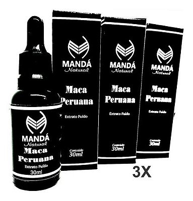 Kit 3 Maca Peruana Liquida Emagrece Da Força Aumenta Libido