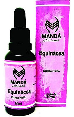 Equinácea Extrato Fluído 30ml Ansiedade Gripe Diabetes Puro