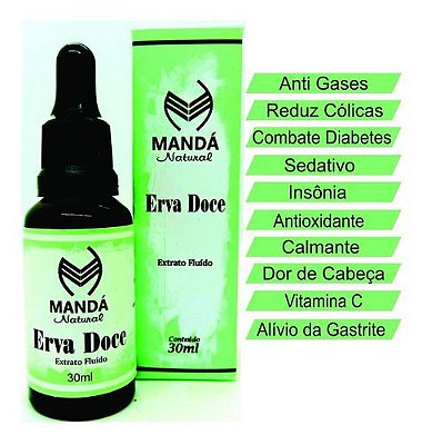Extrato Fluído De Erva Doce C/ Laudo