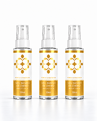 3 PERFUMES CAPILARES | MEU BANHO DE CHEIRO || 30ml