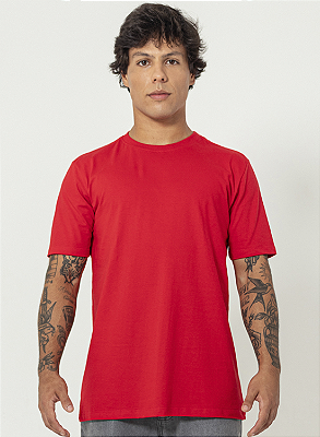 Camiseta Lisa Comfort Premium Unibutec Vermelha