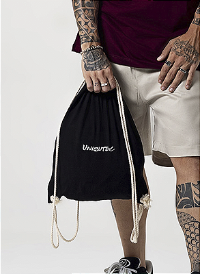 BagButec Classic Logo Unibutec Preta