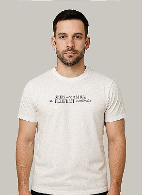 Camiseta Beer And Samba Unibutec Off White