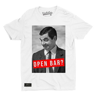 Camiseta Unibutec Hops Mr. Bean Open Bar