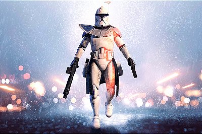 Quadro Star Wars - Stormtrooper Battlefield