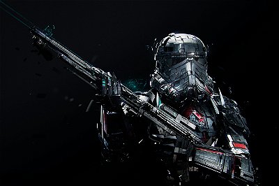 Quadro Star Wars - Death Troopers Metal