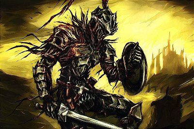 Quadro Gamer Dark Souls 3 - Firelink Armor 2
