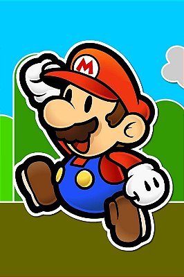 Quadro Gamer Mario - Desenho
