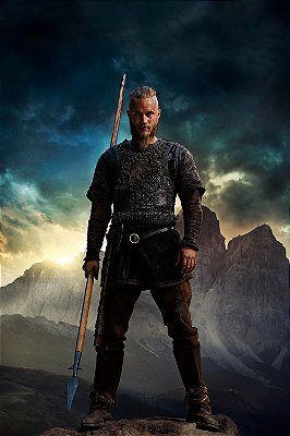 Quadro Vikings - Ragnar Lodbrok
