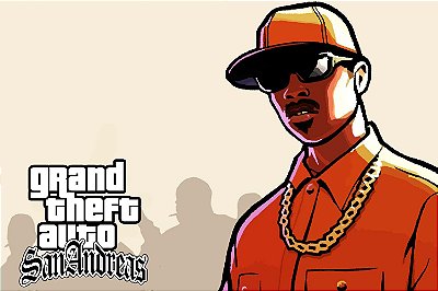 Quadro Gamer GTA - San Andreas Gangster