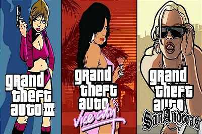 Quadro Gamer GTA - San Andreas Trilogy