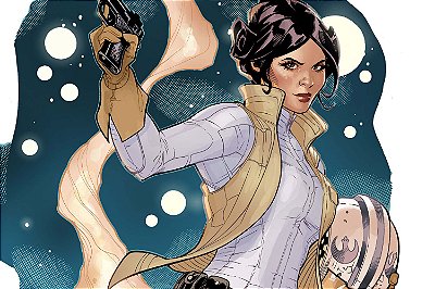 Quadro Star Wars - Princesa Leia
