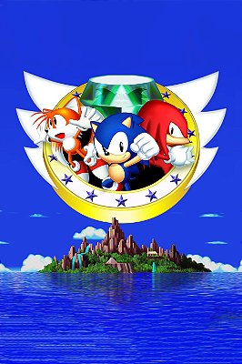 Quadro Sonic - The Hedgehog