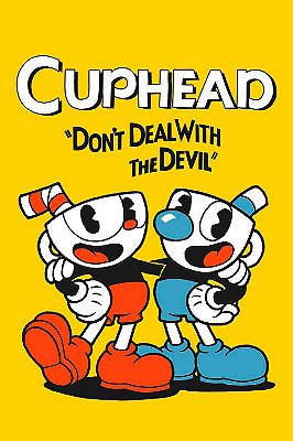Quadro Cuphead - Don't Deal With The Devil