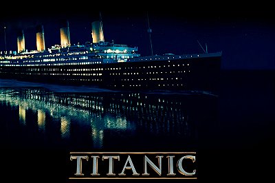 Quadro Titanic - Noite