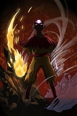 Quadro Avatar: A Lenda de Aang - Aang