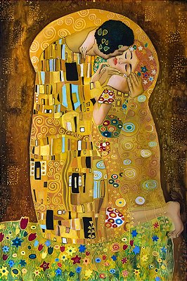 Quadro O Beijo - Gustav Klimt