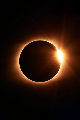 Quadro Universo - Eclipse Solar