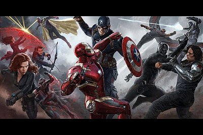 Quadro Vingadores - Guerra Civil 2