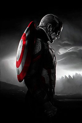 Quadro Capitão América - Steve Rogers 3