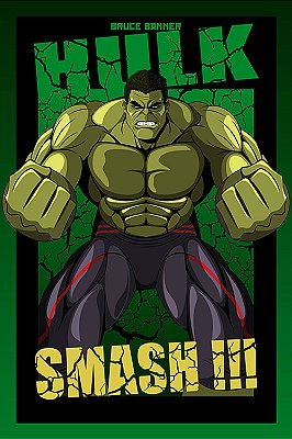 Quadro Hulk - Smash