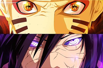 Quadro Naruto - Olhos