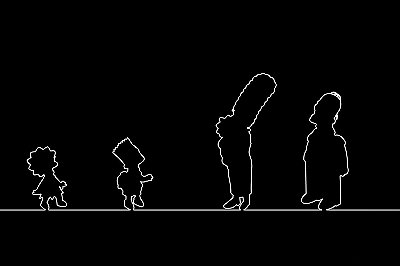 Quadro Simpsons - Linha