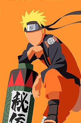 Quadro Naruto - Minimalista