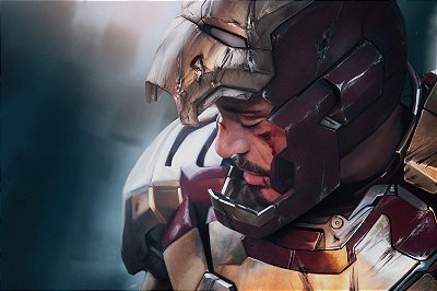 Quadro Homem de Ferro - Tony Stark 2