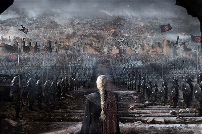 Quadro Game of Thrones - Exército Final