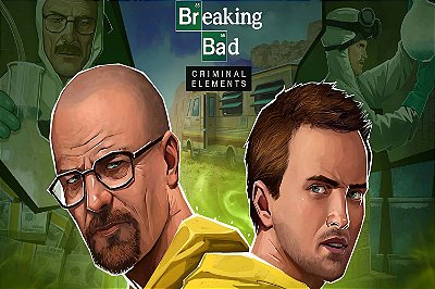 Quadro Breaking Bad - Walter e Jesse 3