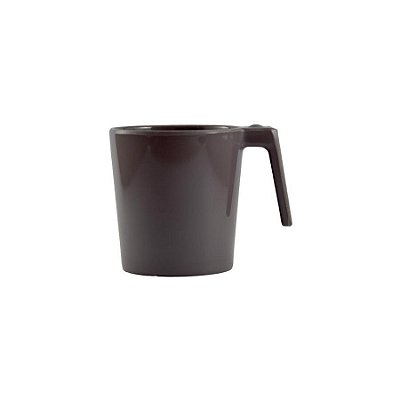 CANECA MELAMINA MARROM - 7,5x7cm