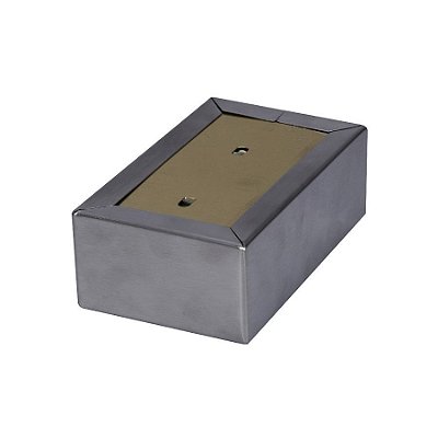 PORTA GUARDANAPO KING INOX 15,5X9,5X6CM NDH6