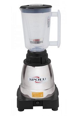 Liquidificador Spolu Super 1,5 L 127V Alta Rotação Copo Polipropileno SPL-059