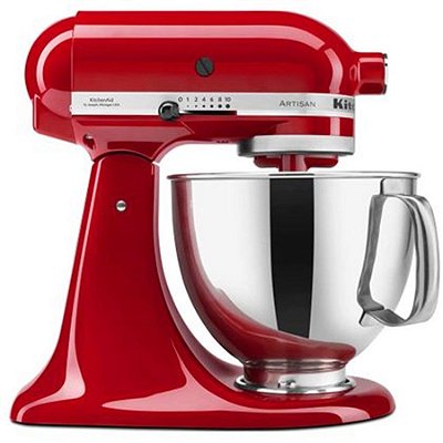 Batedeira Planetária Kitchenaid Stand Mixer 10 Velocidades 110V KEA33CVANA