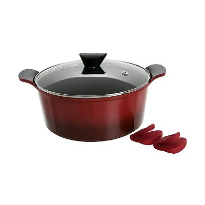 CACAROLA NEOFLAM VENN VERM 28CM 6,3L EK-VE-C28R