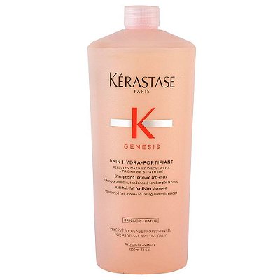 Shampoo Kérastase Genesis Bain Hydra-Fortifiant Cabelos Finos 1 Litro