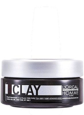 L'Oréal Profissional Homme Clay Force 5 Argila de Fixação Forte 50ml