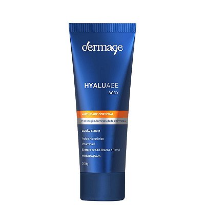 Loção Sérum Corporal Hidratante Anti-Idade Dermage Hyaluage Body 200g
