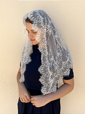 Véu Helena 5 Branco